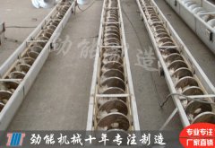不（bú）鏽鋼無軸螺旋輸送機